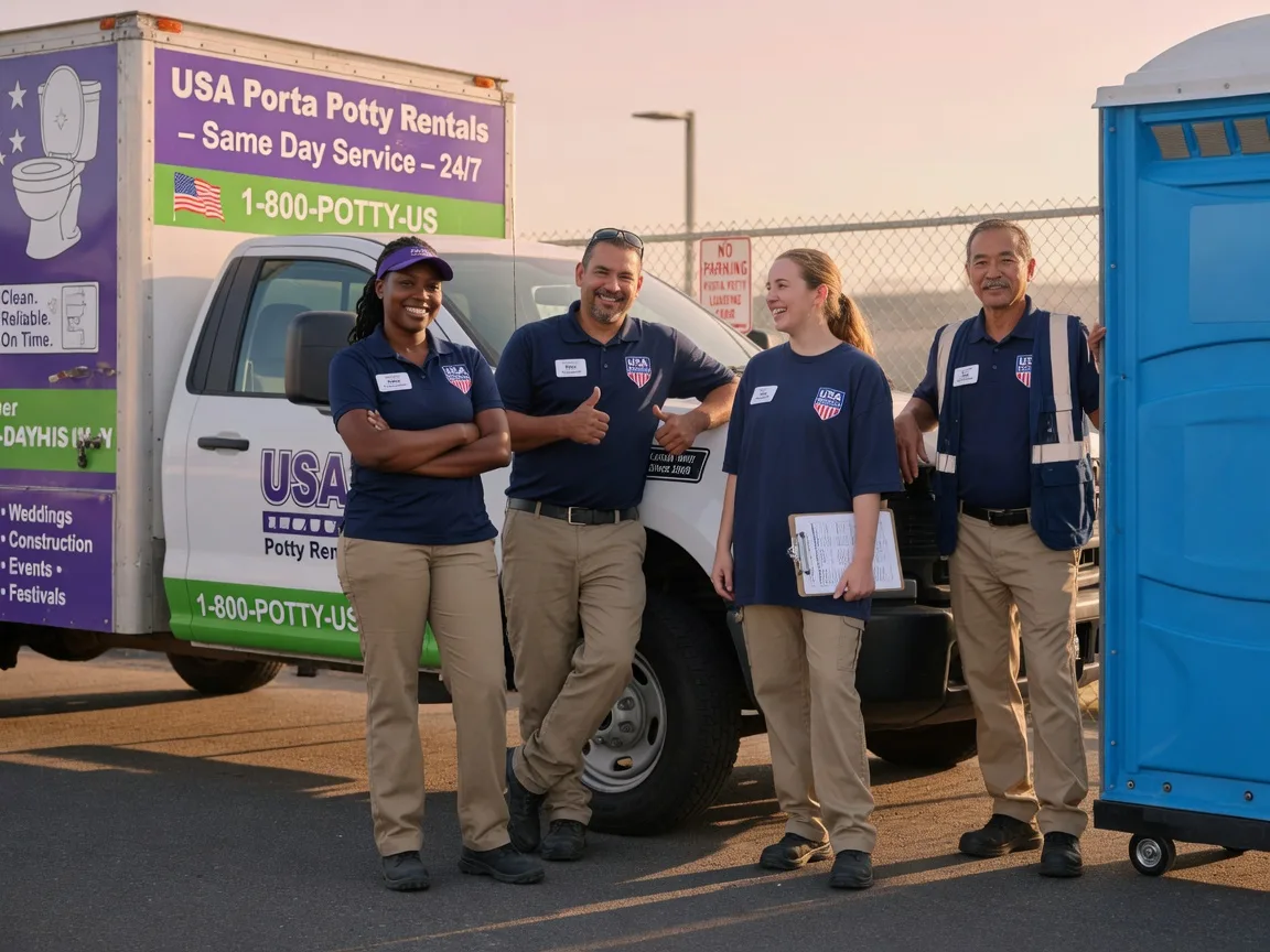 Porta Potty Rental company in Salina, KS