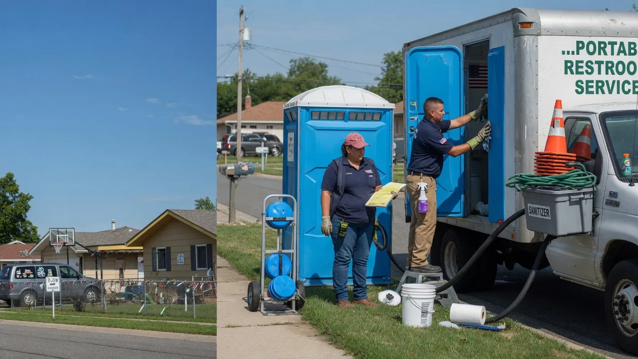 Portable Toilet Rental in Salina, KS near me
